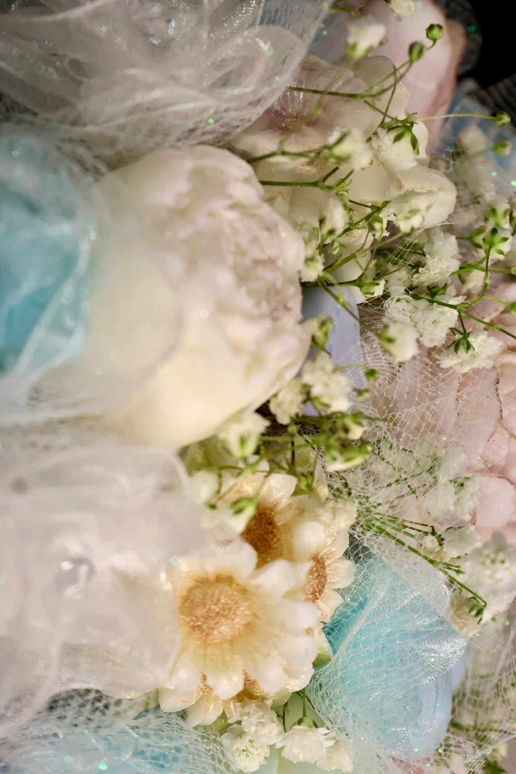 Eternal Bloom luxury bouquet with preserved florals handcrafted by TerA Candles