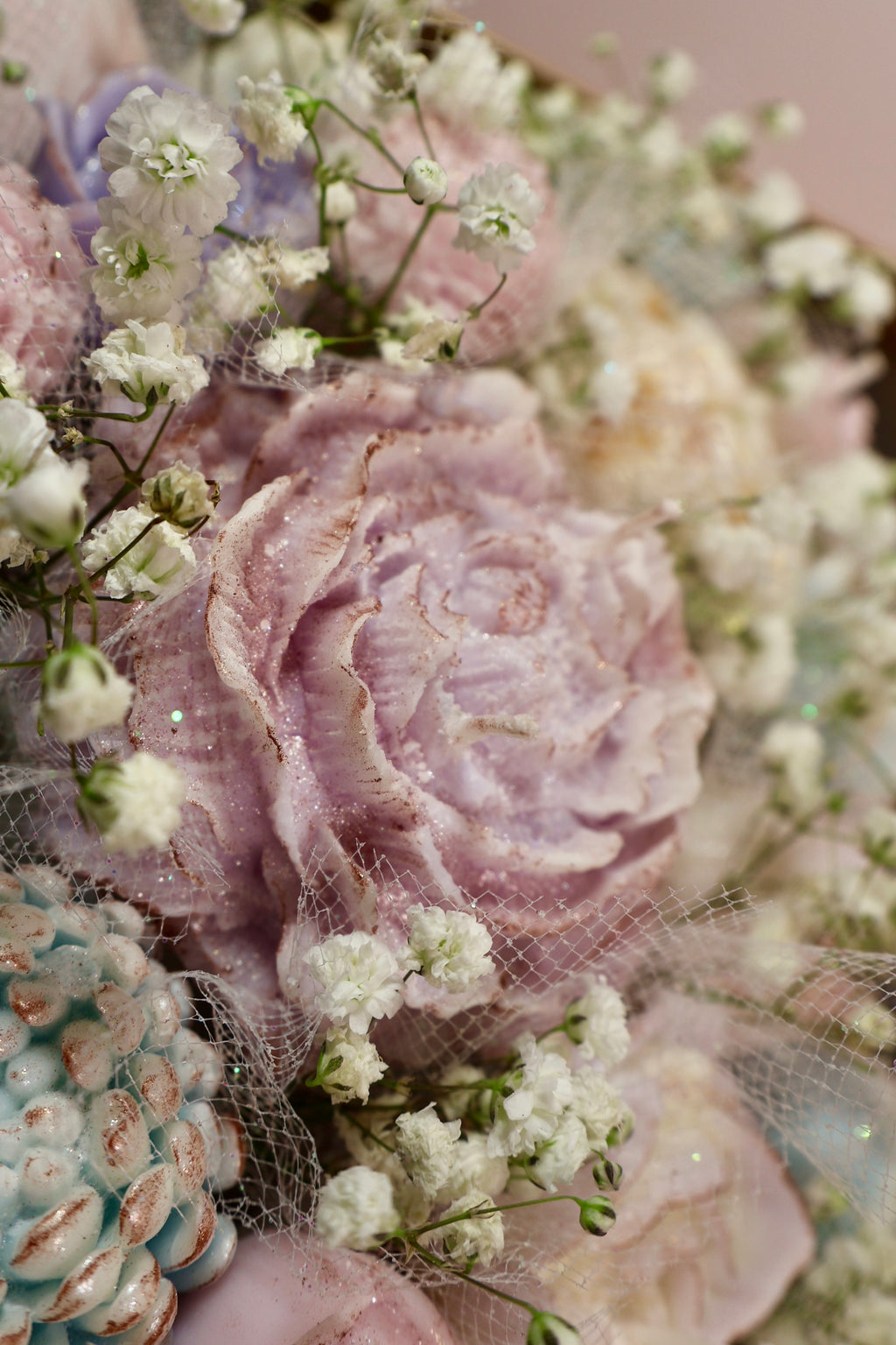 Corazón Eterno – Luxury Heart Candle Bouquet