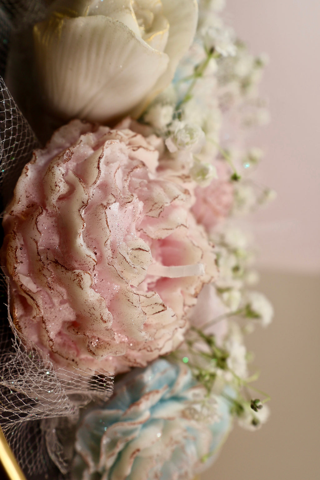 Corazón Eterno – Luxury Heart Candle Bouquet