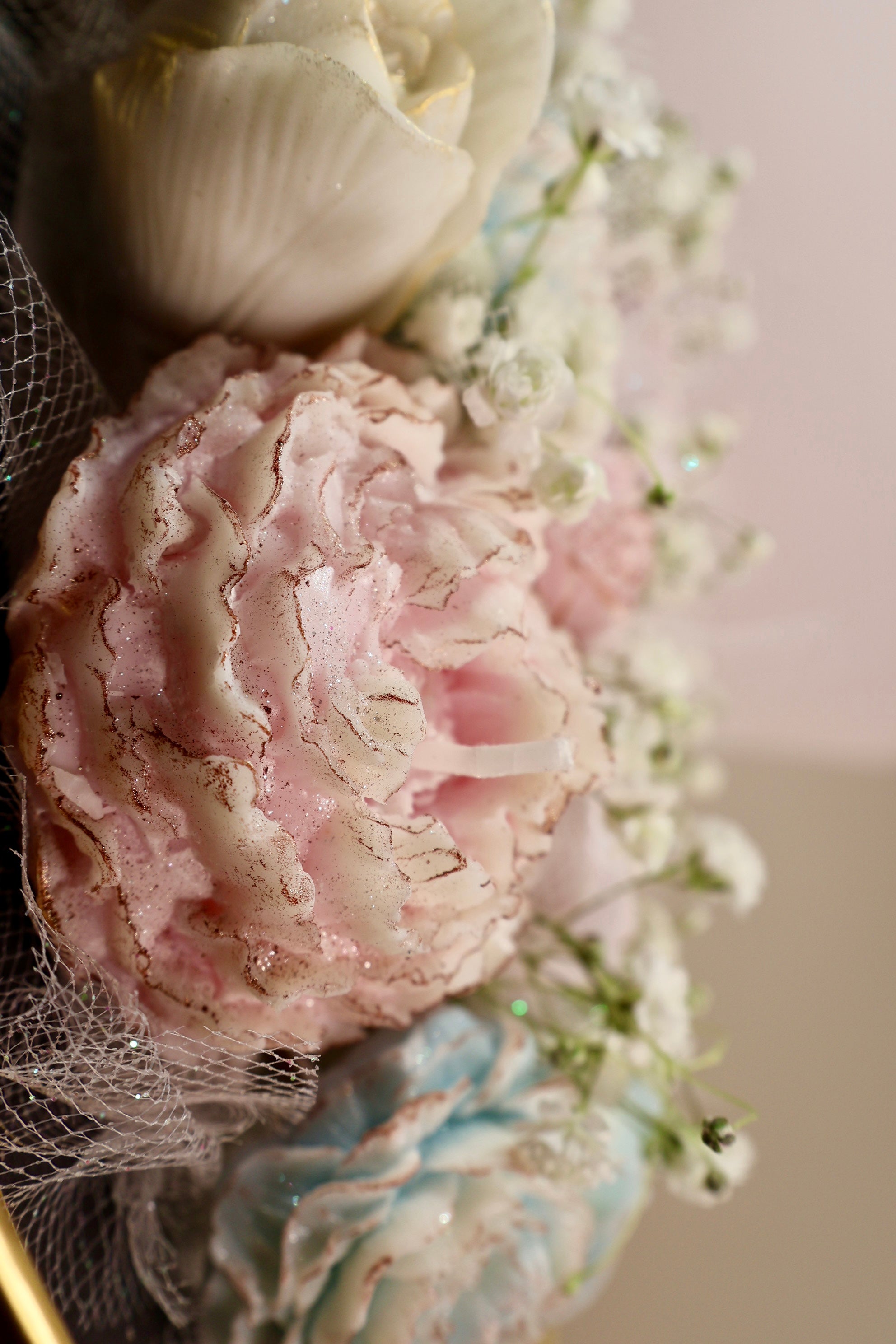 Corazón Eterno – Luxury Heart Candle Bouquet