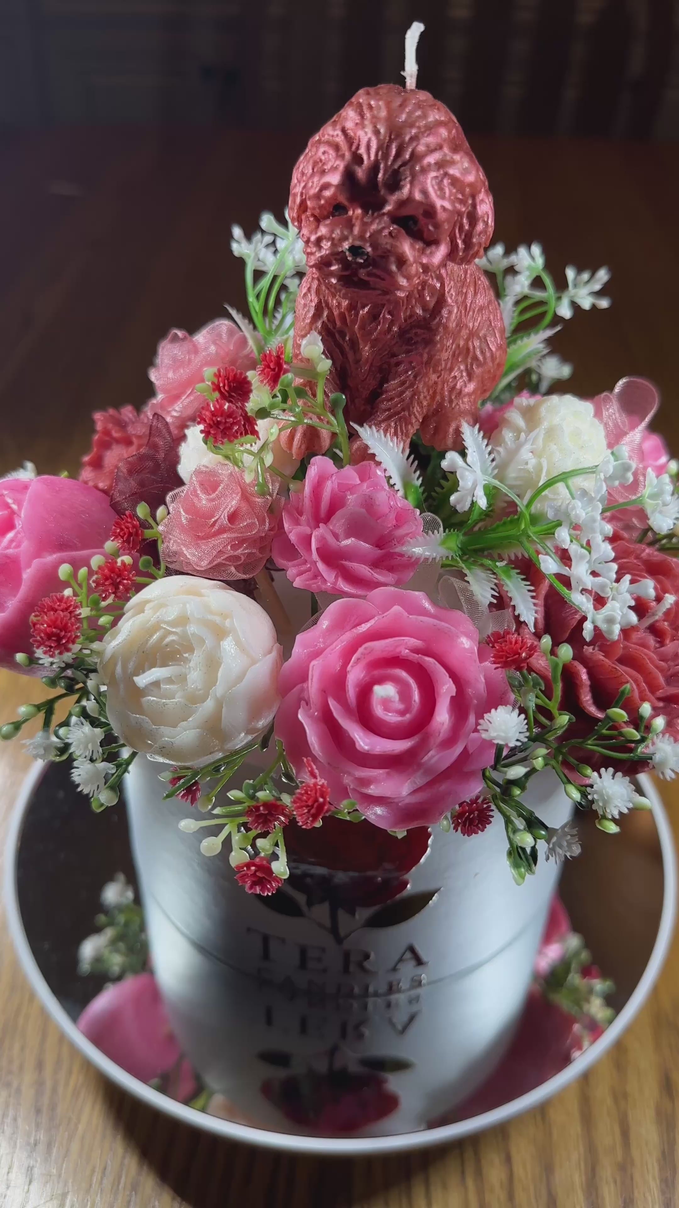 Eternal Puppy Rose Garden Bouquet